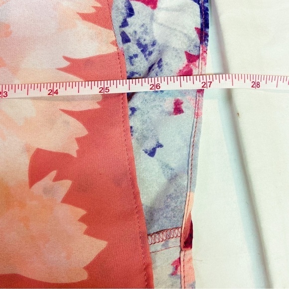 Violet + Claire pink floral halter tank blouse XL - Picture 8 of 9